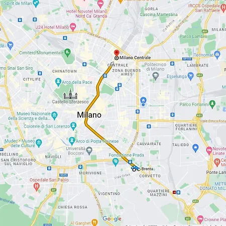 Apartmán Fondazione Prada - - 350m From The Metro Wi-fi *